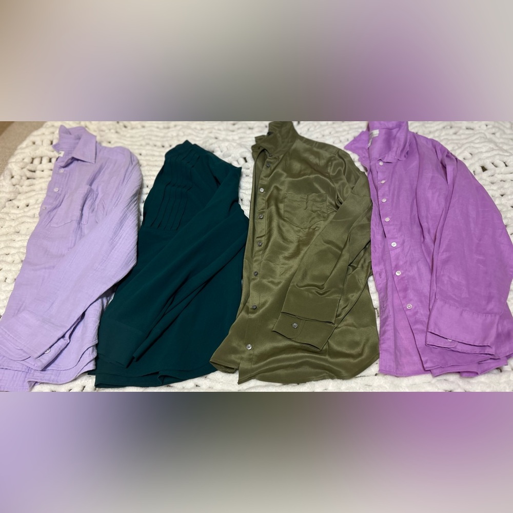 J Crew Button Up Bundle M/L/12T